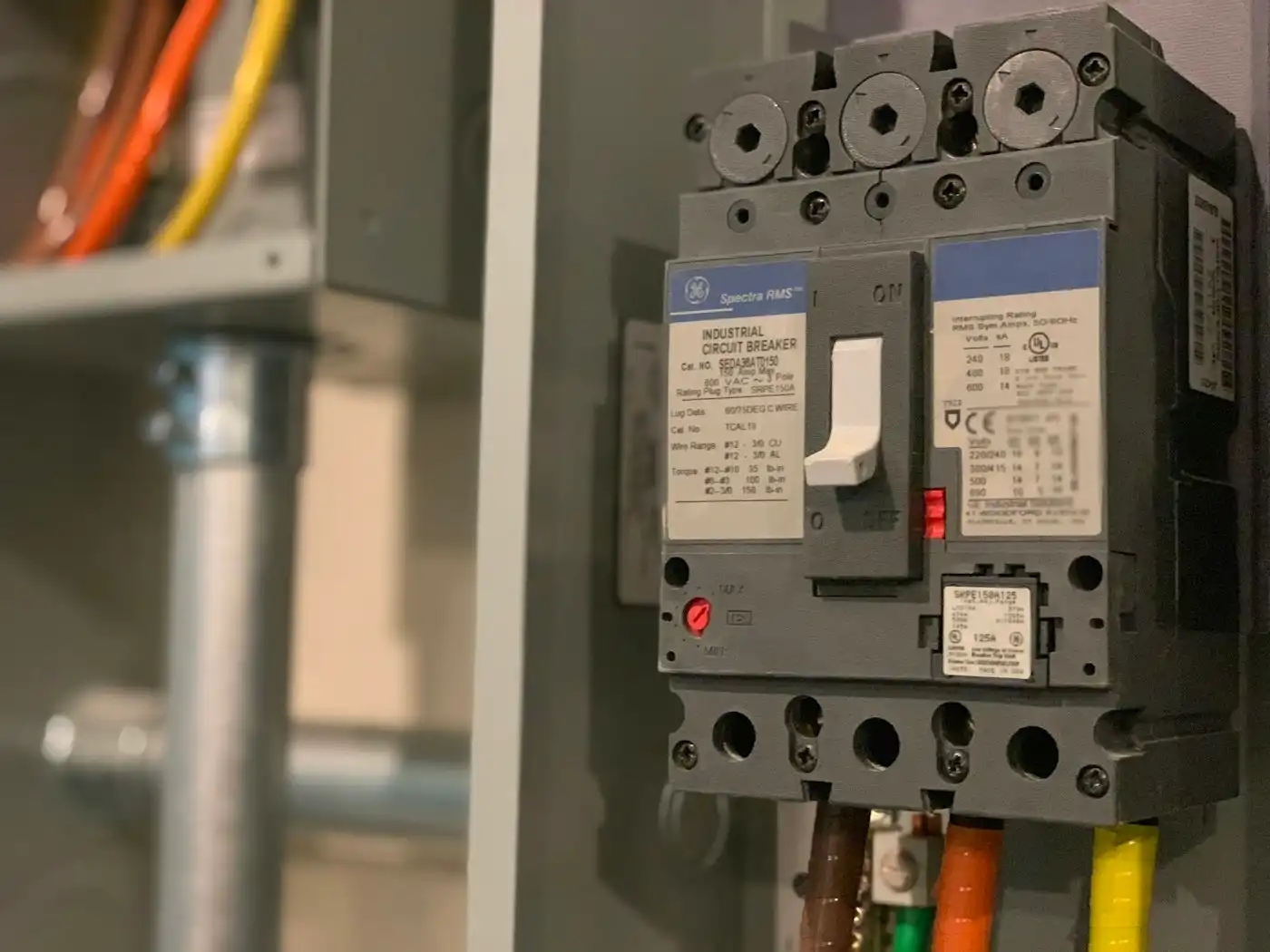 Grey power distribution box